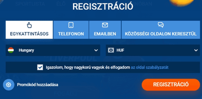 Mostbet bejelentkezés és regisztráció
